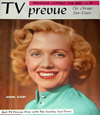 Angel Casey in the Sun Times Tv Guide Angel Casey in the Sun Times Tv Guide
